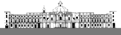 Fig 26 Santa Maria della Pace facade diagram